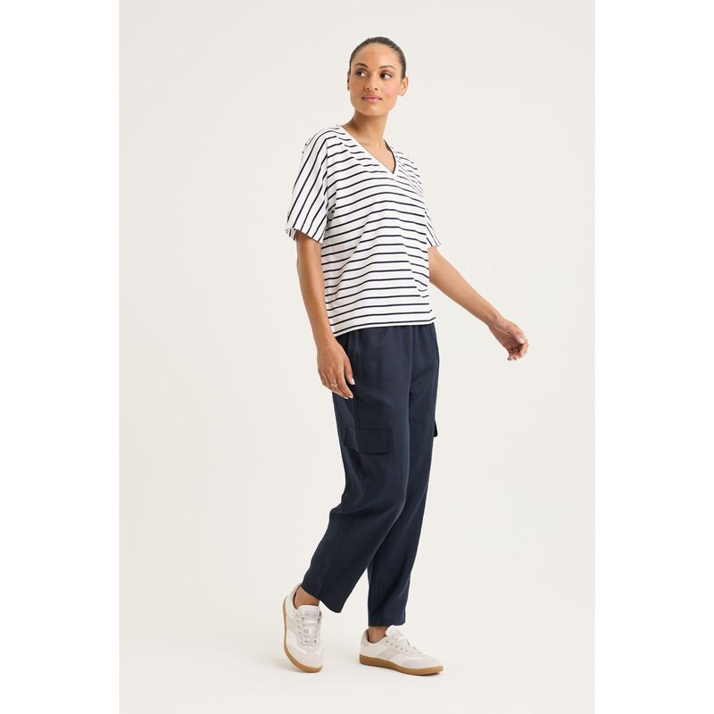 Yarra Trail Carbon Stripe Tee image number 7